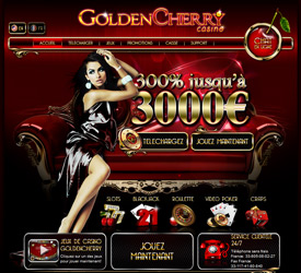 Le casino Golden Cherry et ses jeux de blackjack