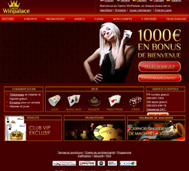 Le casino en ligne winpalace